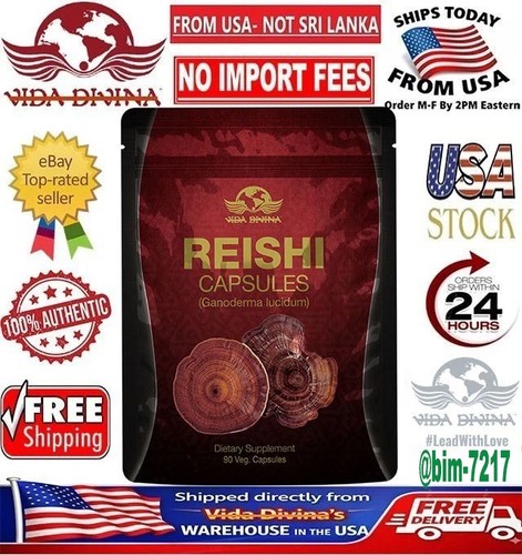Reishi gano capsules 1000mg - reishi,