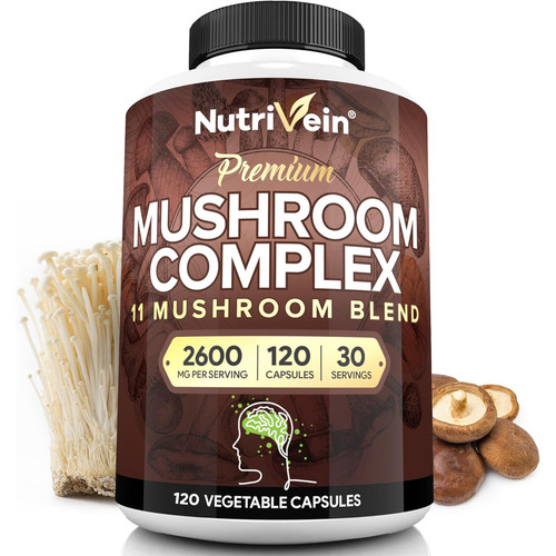 Nutrivein mushroom supplement - nutrivein,