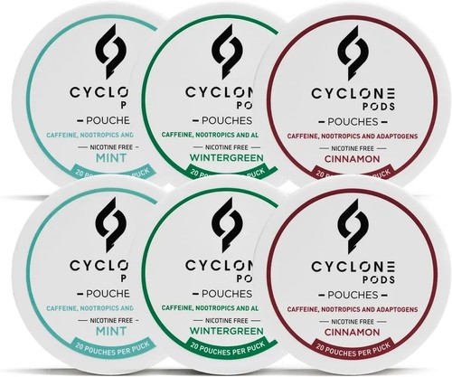 Cyclone focus caffeine pouches - cyclone,