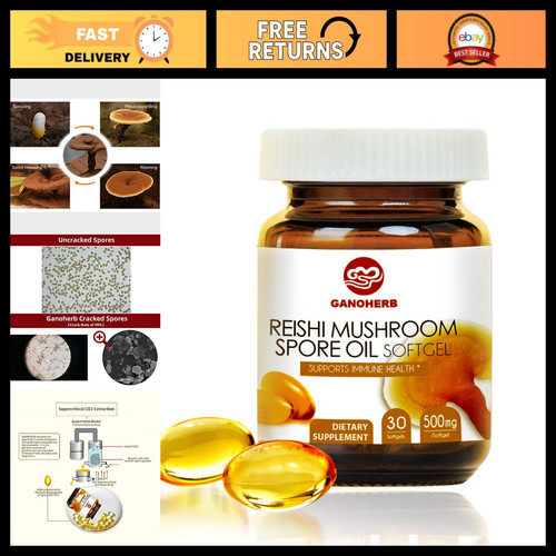 Reishi mushroom spore oil - spore,