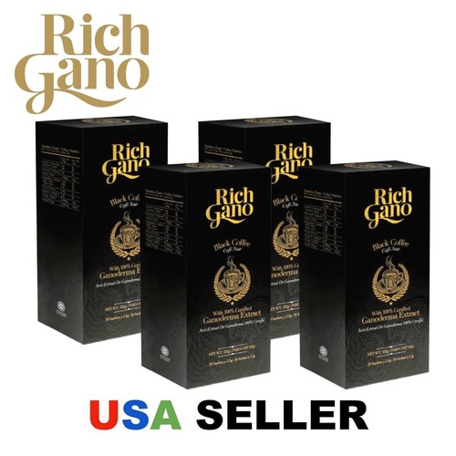 Rich gano gold black coffee - 4,