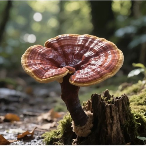 Red reishi whole mushroom - reishi,
