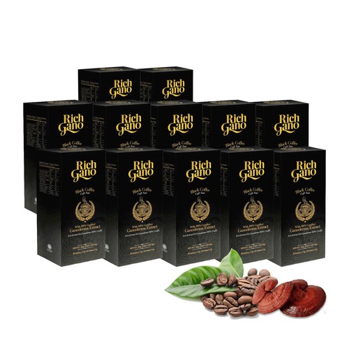Boxes rich gano gold black - boxes,